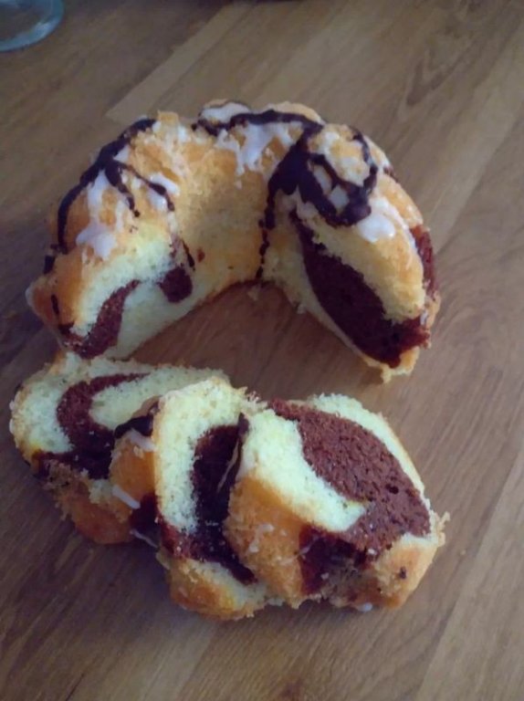 Babka waniliowo- kakaowa